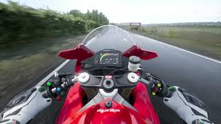 APRILLIA V4 CRAZY RACING MODE & CRASHES - ULSTER GP | ride4