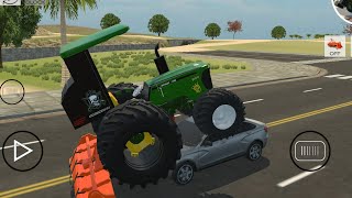 Rohit deshval tractor tochan game video Indian vehicle simulator 3d game live episode 64