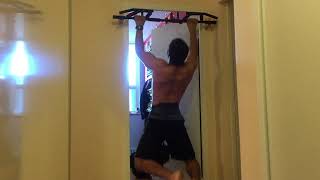 THEY CLOSED GYMS AGAIN! 40 lb x 6 Pull-Up