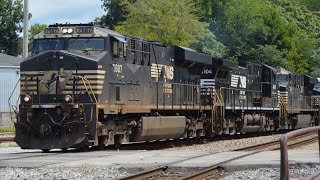 Railfanning at the Summer Railfan Hootenannie 2023 in Decatur, AL - 8-05-23