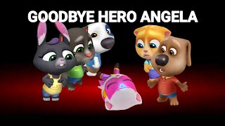 GOODBYE HERO ANGELA - My Talking Tom Friends - Talking Tom Hero Dash 250524 #1