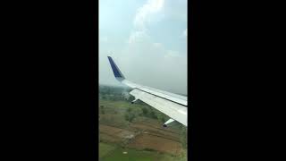 Indigo Airlines A320-200 |Hard Landing🤯🤯😵| In Swami Vevekananda Intl Airport |Raipur India| #shorts