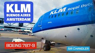 BOEING 787 KLM - BUENOS AIRES 🇦🇷 🇳🇱 AMSTERDAM