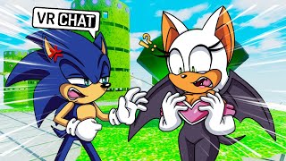 SONIC AND ROUGE SWAP BODIES IN VR CHAT!