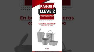 Descuento en baldes y poncheras hasta el 30 de septiembre 2024