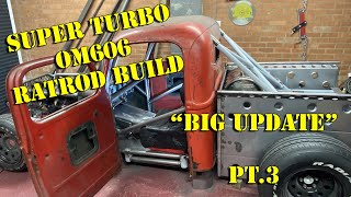 1940s om606 Diesel Drift Ford Ratrod - Big Update - DOES IT RUN??!!