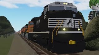 NS 9771 Leading Intermodal Nice K5LLA Tren Mas Poderoso de Roblox