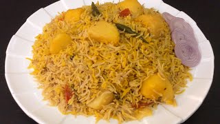 ALOO YAHKNI PULAO BIRYANI❗KHUSHBUDAR ALOO YAKHNI PULAO❗EASY ALOO BIRYANI RECIPE BY RUSTIC FLAVOURS😍😋