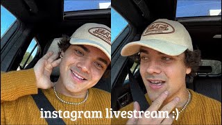 Alexander Stewart - Instagram Livestream (July 26th, 2022)