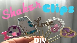 DIY planner shaker clips