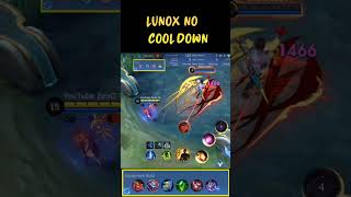 LUNOX NO COOL DOWN ULTIMATE BUILD AND EMBLEM #mlbb #mobilelegends #lunox