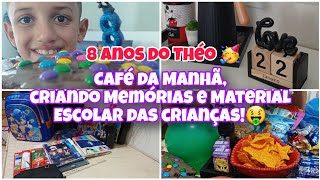 Café da manhã Dos Sonhos, criando Memórias & Material escolar das crianças com Preço🤑