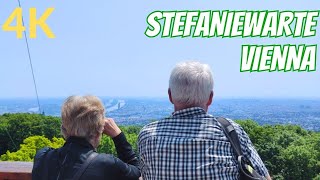 HOW TO get to Vienna's BEST 360 Degree Panorama Stefaniewarte (enable captions) | 4K 60FPS |