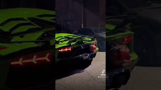 Lamborghini Aventador SVJ Halloween Revs