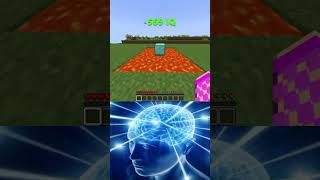 Minecraft: Traps At Different -699999 IQ (World's Smallest Violin) #minecraft #shorts