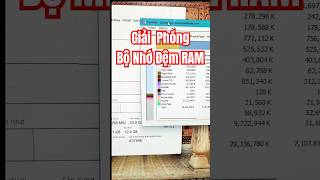 RAM full 100% máy chạy chậm