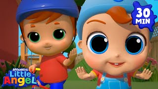 Brother Brother 💙 | Little Angel 😇 | Kids Learn! | Nursery Rhymes | Sing Along