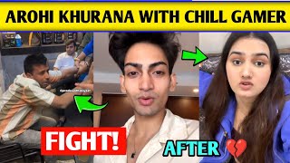 Chill Gamer Meet With Arohi Khurana after break up 😍 and Puneeta Superstar Fight