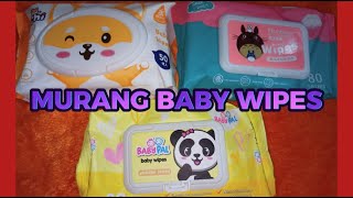 Murang baby wipes na nagamit ko |#ichiwipes #runbeierwipes #babypalwipes #babywipes #marlenegabriel