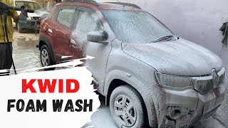 Renault Kwid Foam Wash in Haldwani