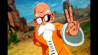 Master Roshi Tech - Sparking Zero - Energy Use and Tips / Tricks (replay glitches first fight)