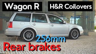 Project Golf mk4 1.9 TDI PD Wagon R  256mm rear brakes pt3