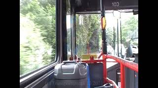 Volvo B10M/PS M427RRN Blackwood interchange - Ystrad Mynach Railinc 901