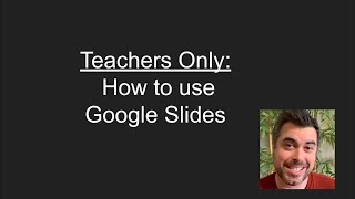 Google Slides for Teachers