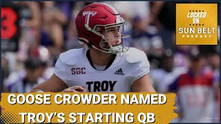 Troy Trojans Names Goose Crowder Starting QB