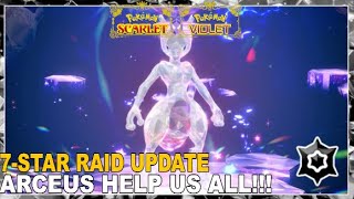 POKEMON SCARLET AND VIOLET 7-STAR RAID UPDATE: TERA PSYCHIC MEWTWO