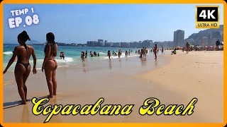 ⛱️ Пляж Копакабана, Бразилия. Полный прогулочный сезон 1, эпизод 8. 👙