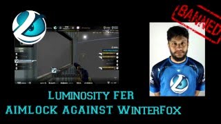 Luminosity FER AIMLOCK AGAINST WinterFox : TRAIN