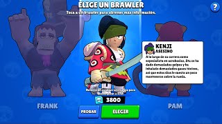 😨 ¡¿QUÉ?! ¡¿DESBLOQUEAR NUEVO BRAWLER KENJI?!✅🎁|REGALOS GRATIS.