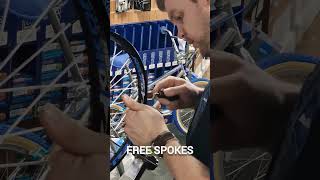 FREE SPOKES AND WHEELBUILD when you buy a hub and rim together at alansbmx.com #alansbmx #bmx