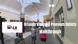 Orlando Vineland Premium Outlets Walkthrough