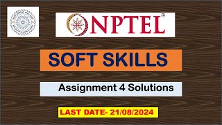 Soft Skills  ||  2024 || Nptel SOFT SKILLS  || Week 4 Assignment Answers || Humanity || Mechanical