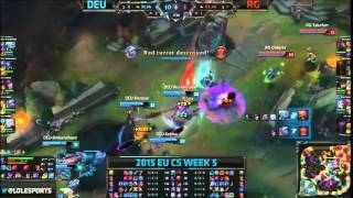 RG VS DEU Game 2 Highlights   2015 EU CS Spring W5D2