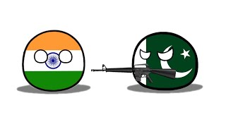 India vs Pakistan countryballs