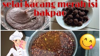 Selai kacang merah isi bakpao