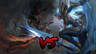 NIGHTBRINGER YASUO vs DAWNBRINGER RIVEN | WHO WIN? (build and runes)