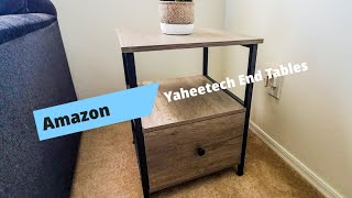 Amazon Yaheetech End Tables