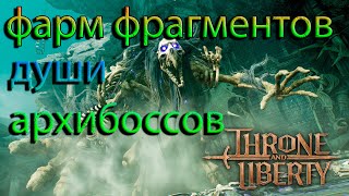 ФАРМ ФРАГМЕНТОВ ДУШ АРХИБОССОВ Throne and Liberty