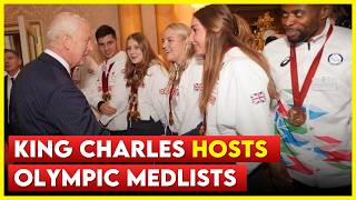 King Charles Hosts Reception for GB’s Medalists at Buckingham Palace