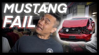 MUSTANG THROWS HIS GIRLFRIEND FAIL