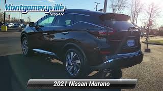 Certified 2021 Nissan Murano SL, Montgomeryville, PA PN8736