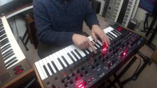 DSI / Tom Oberheim - OB6 - live looping demonstration