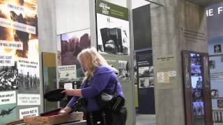 Colleen at the Tank Museum Bovington U.K.