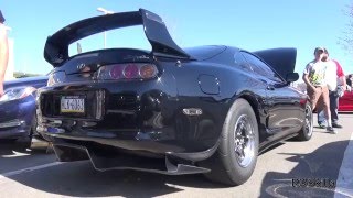 Built Big Turbo 97 Supra - Walkaround in Detail! - Pittsburgh Cars & Coffee