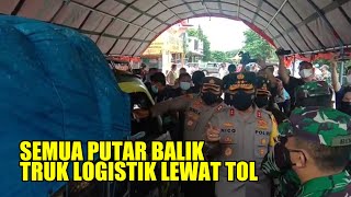 Jalan Arteri Nasional Mojokerto Padat Saat PPKM Darurat, Ini Kata Kapolda Jatim Nico Afinta