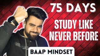 75 DAYS HARD Study SCHEDULE For June 2024 Exams